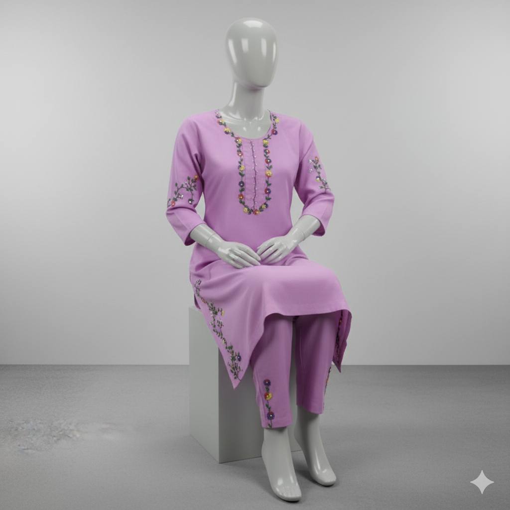 Stitched Hand Embroided