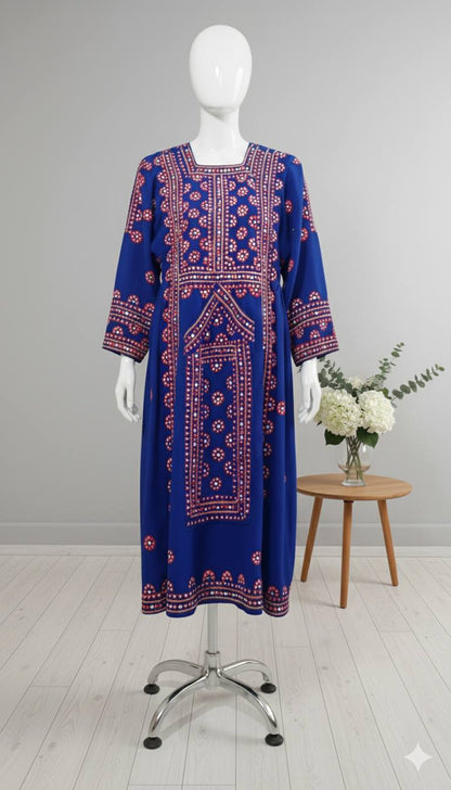 Stitched Balochi Hand Embroided Shirt