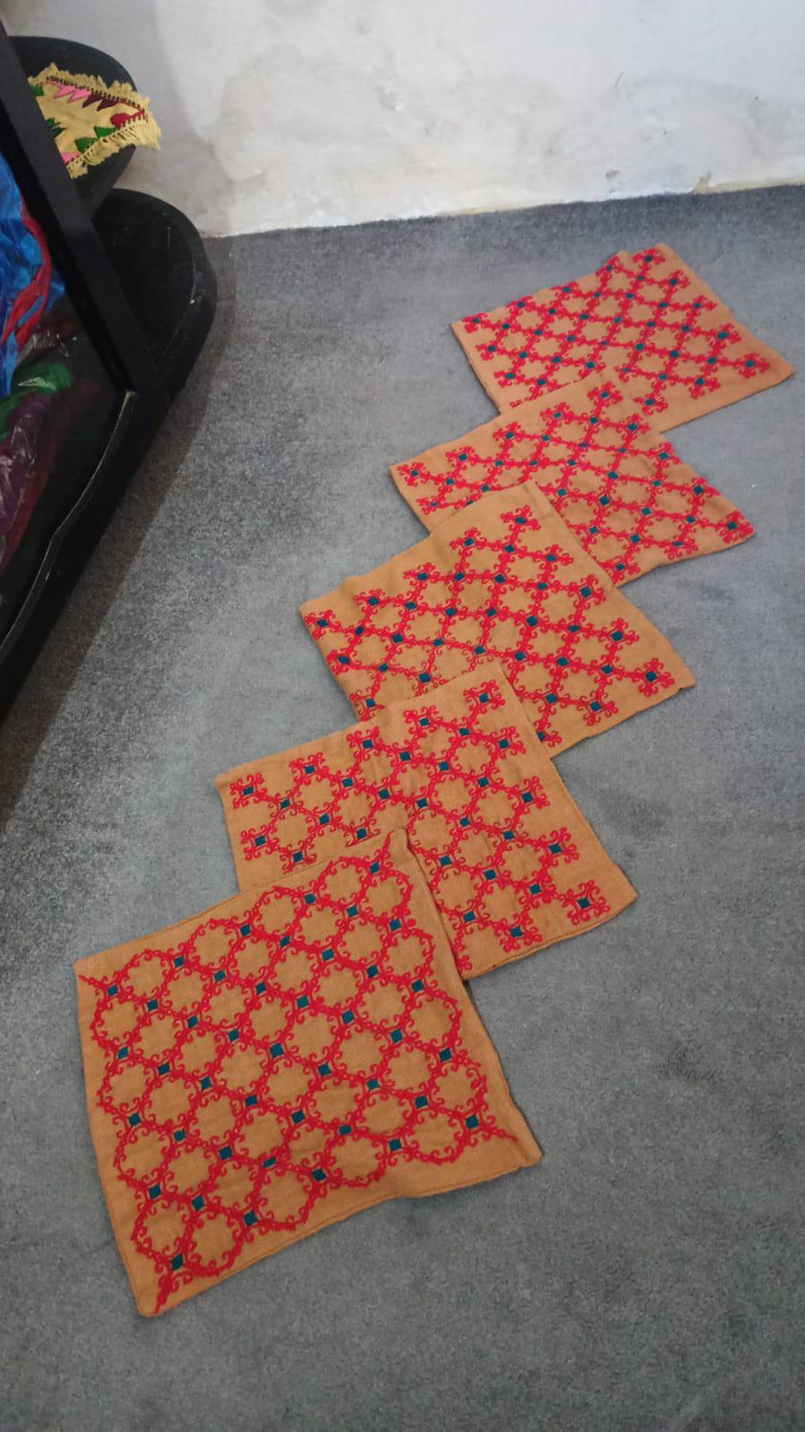 Hand Embroided Sofa Cushions