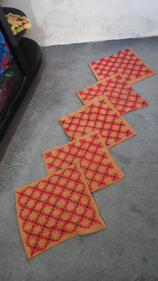 Hand Embroided Sofa Cushions