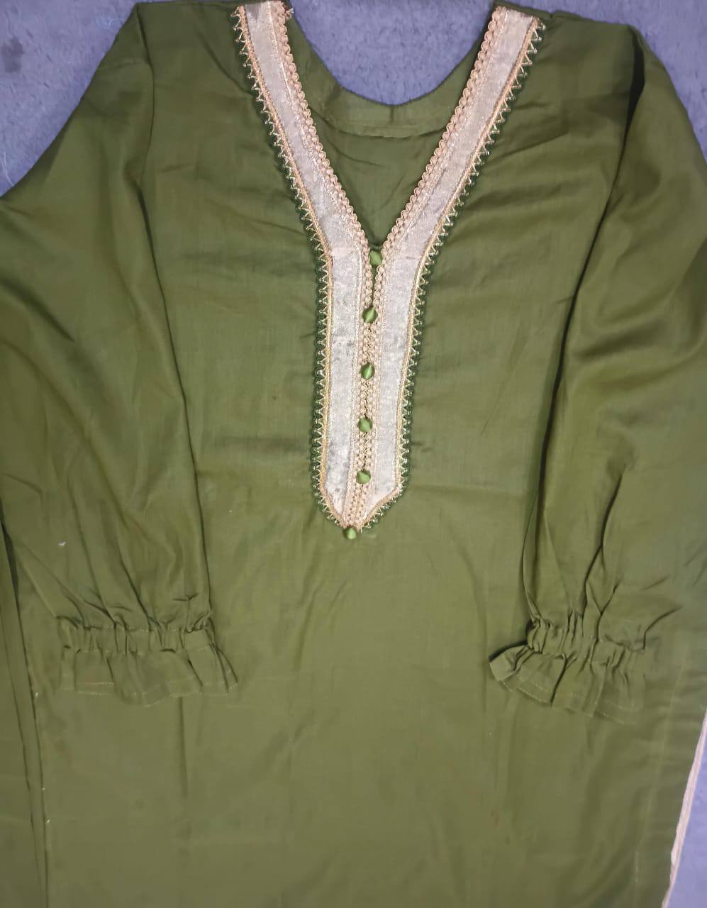 Stitched Gota Work 2pc Dress