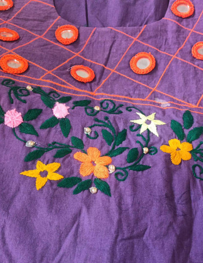 Stitched Hand Embroided 2pc Dress