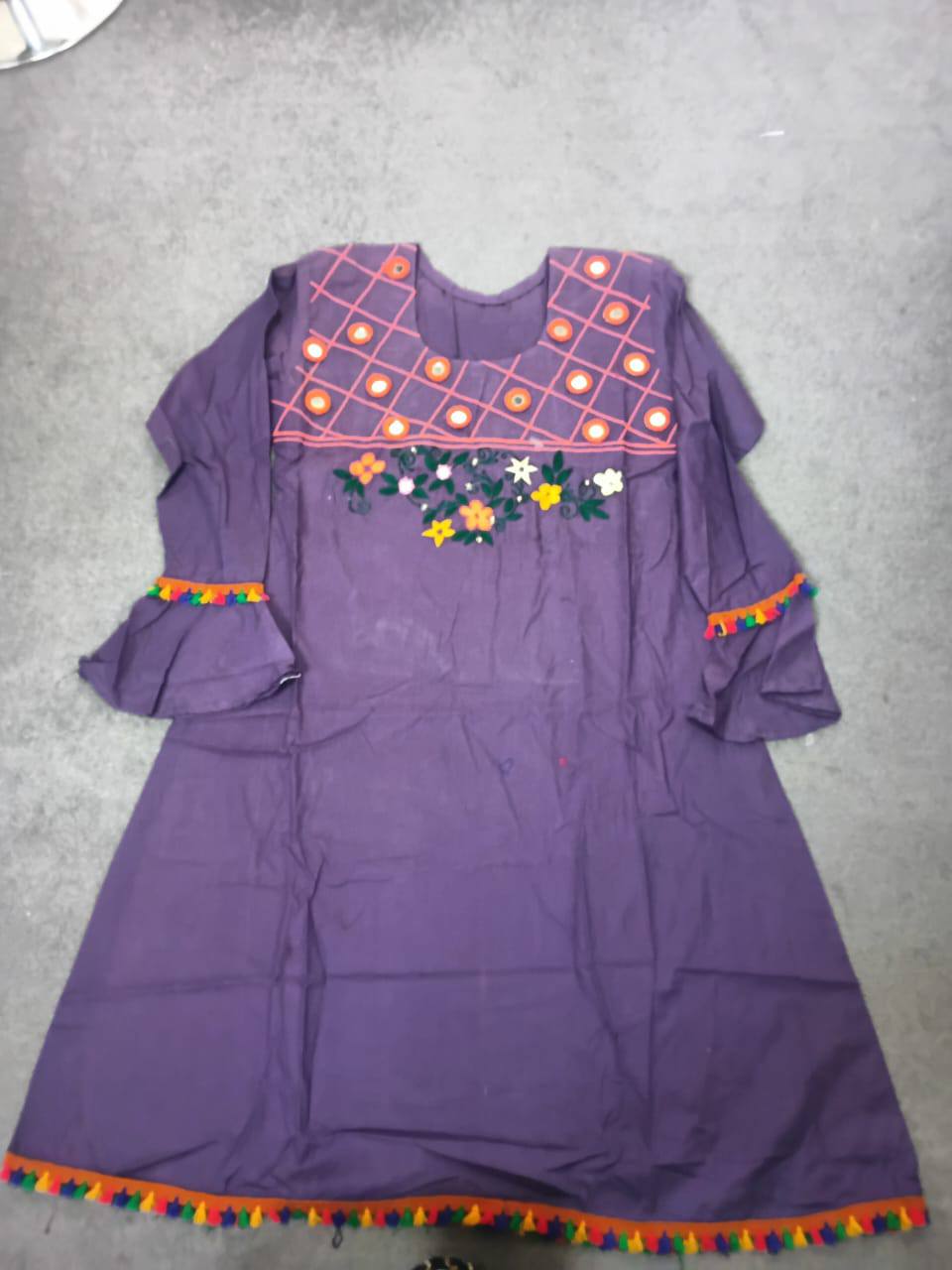 Stitched Hand Embroided 2pc Dress
