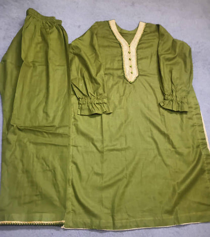 Stitched Gota Work 2pc Dress